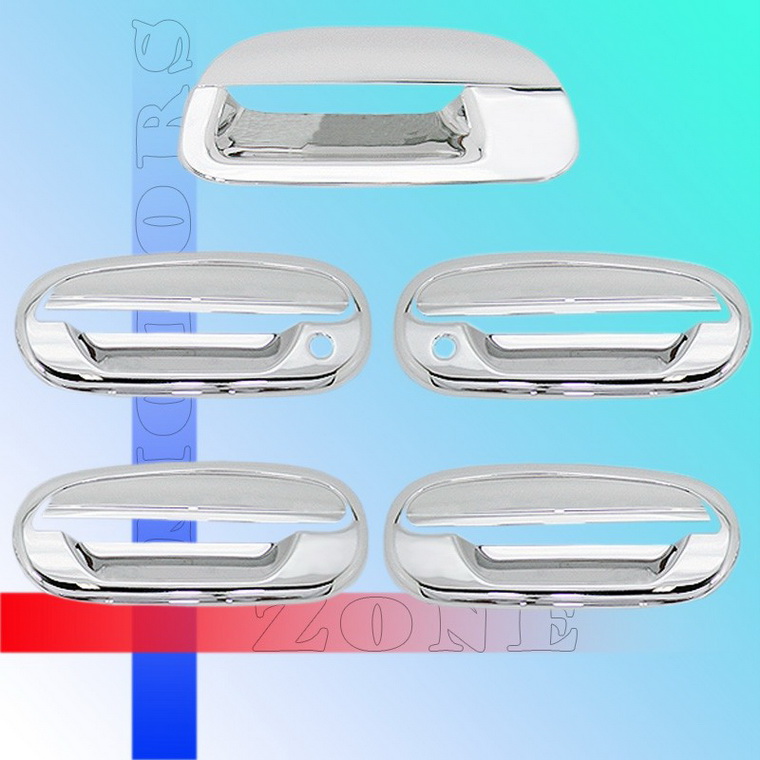97-02 FORD F150 CHROME DOOR HANDLE TAILGATE COVERS TRIM